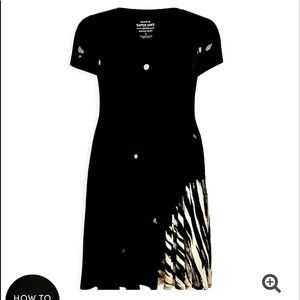 NEW TORRID SZ: 2 TRAPEZE MINI DRESS